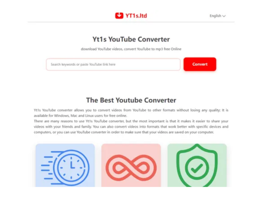 Tải nhạc youtube bằng YT1s.com